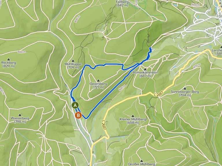 Von 96523, Steinach nach Fuchsfarm | Wanderung | Komoot